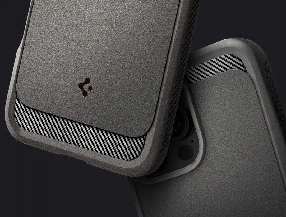 Dėklas „Spigen Rugged Armor MagSafe“, pilkas - iPhone 17 Pro Max