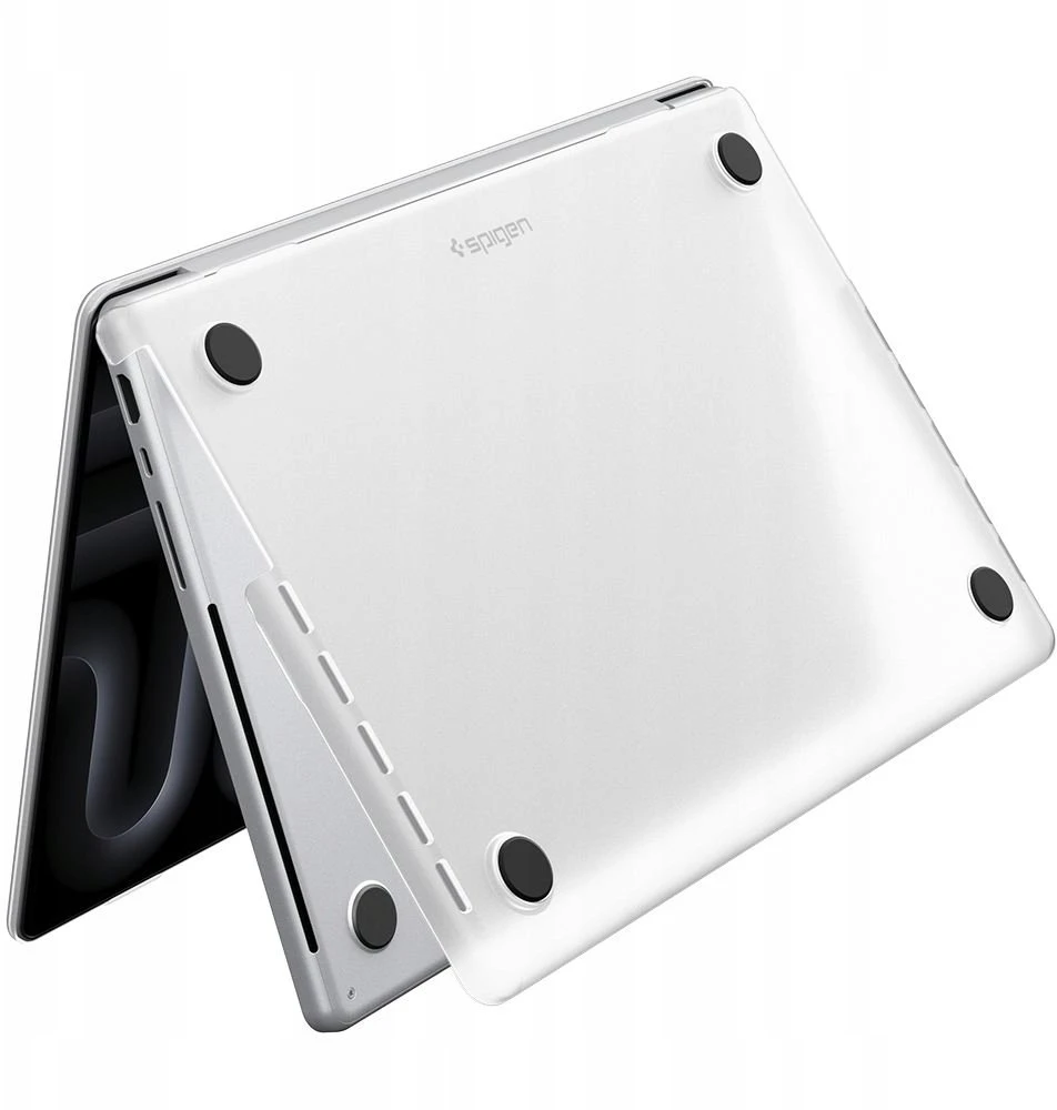 SPIGEN AIRSKIN MACBOOK PRO 14 M1-M5 PRO / M5 PRO MAX 2021-2026 MATINIS SKAIDRUS DĖKLAS