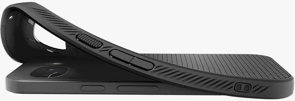Spigen Liquid Air dėklas Google Pixel 10A Matte juodos spalvos