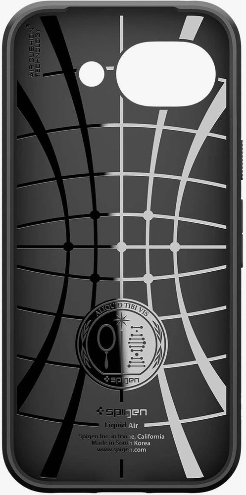 Spigen Liquid Air dėklas Google Pixel 10A Matte juodos spalvos