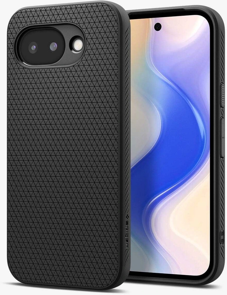Spigen Liquid Air dėklas Google Pixel 10A Matte juodos spalvos