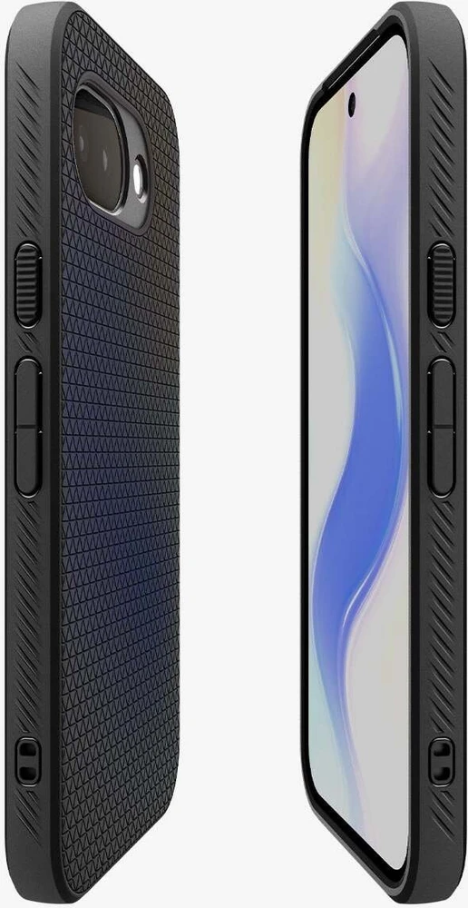 Spigen Liquid Air dėklas Google Pixel 10A Matte juodos spalvos