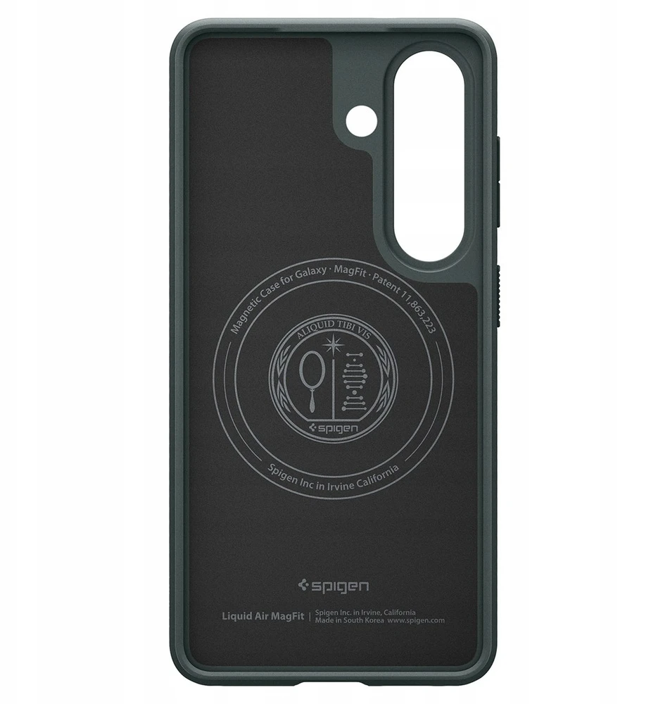 Spigen Liquid Air Mag MagSafe dėklas skirtas Samsung Galaxy S26+ – žalios spalvos