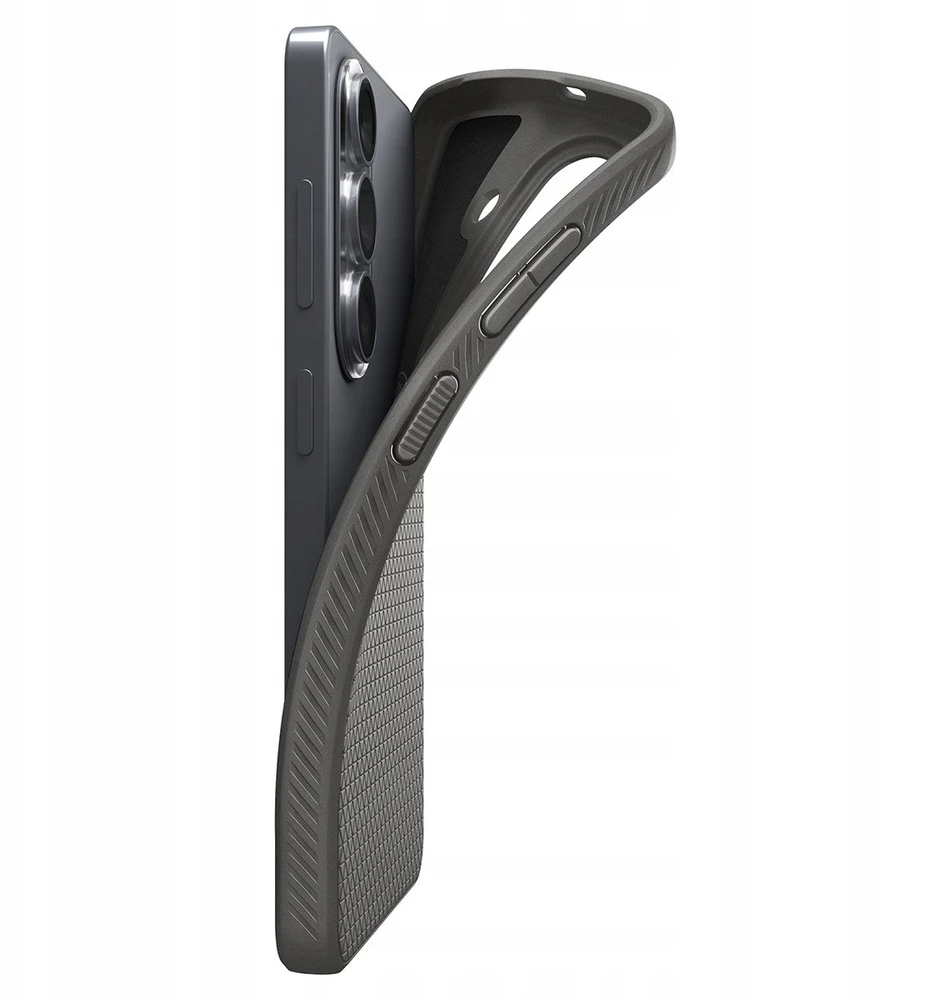 Spigen Liquid Air Mag MagSafe dėklas skirtas Samsung Galaxy S26 – pilkos spalvos