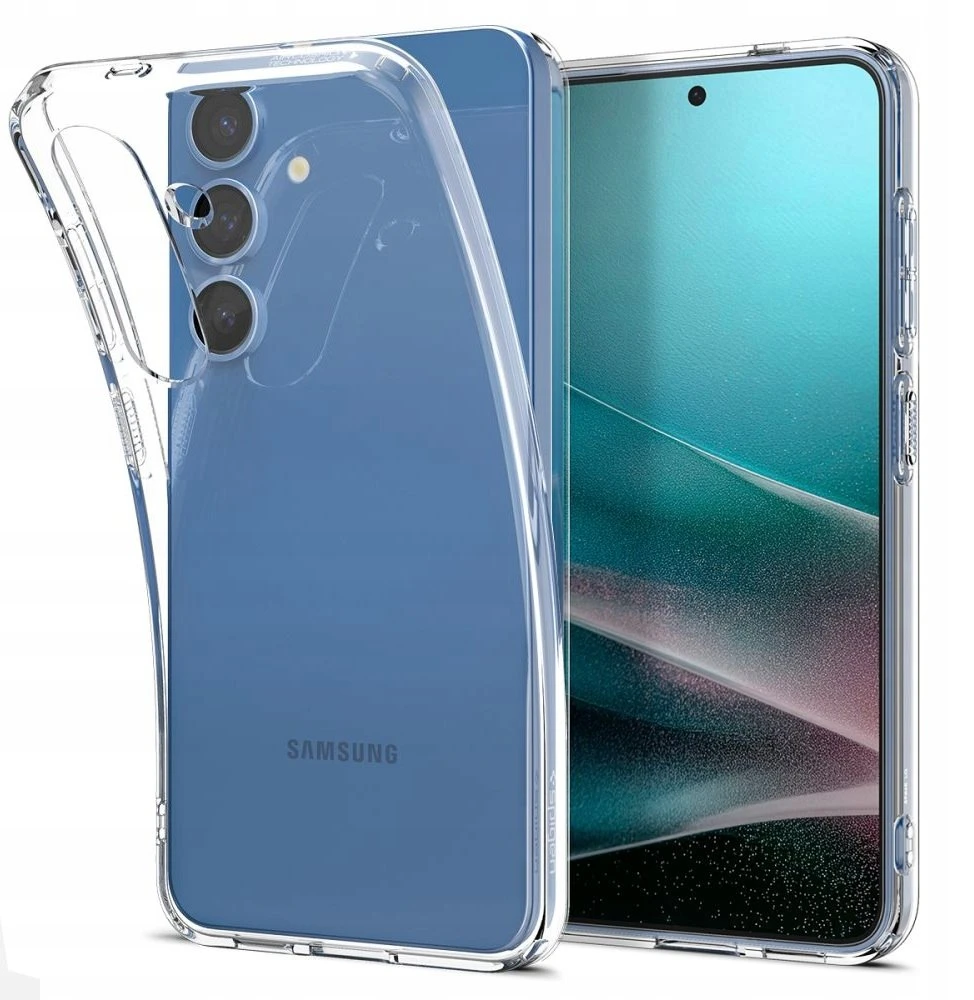 Spigen Liquid Crystal dėklas skirtas Samsung Galaxy S26+ – skaidrus