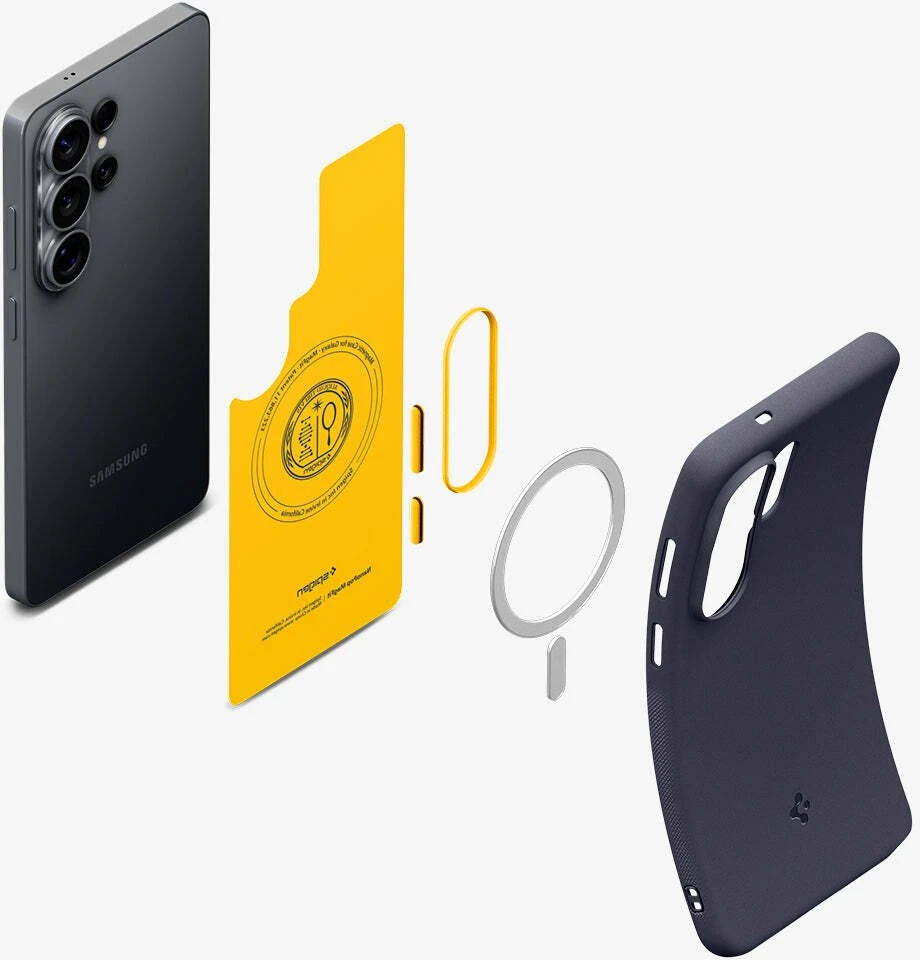 Spigen Nano POP MAG MagSafe dėklas Samsung Galaxy S26 Ultra Blueberry navy