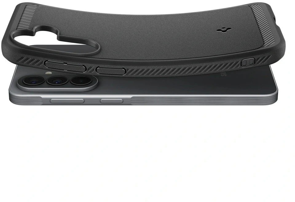Dėklas Spigen Rugged Armor Galaxy A37 5G matte juodas