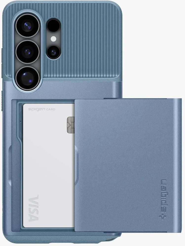 Dėklas „Spigen Slim Armor CS“, šviesus mėlynas - „Samsung Galaxy S26 Ultra“