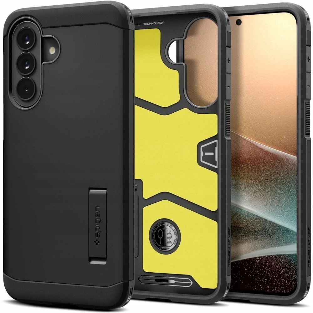 Dėklas „Spigen Tough Armor Galaxy A37 5G“ juodas
