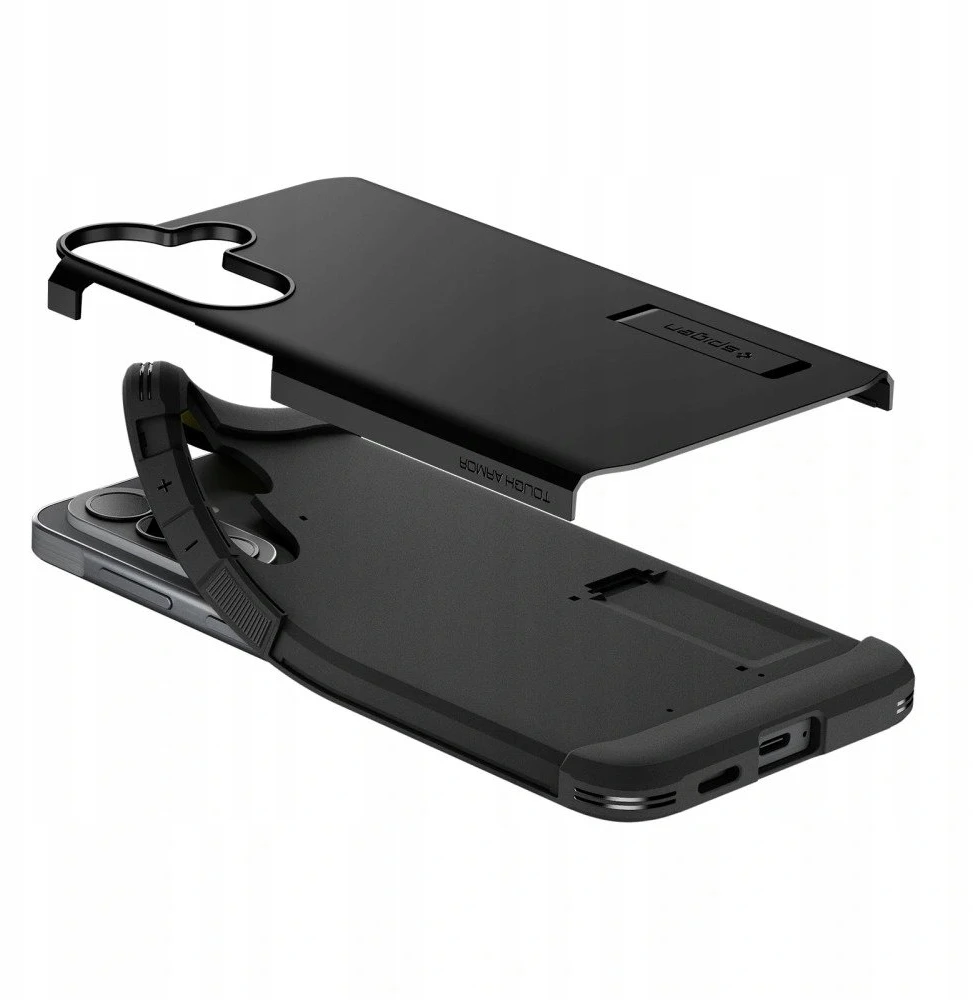 Dėklas „Spigen Tough Armor Galaxy A37 5G“ juodas