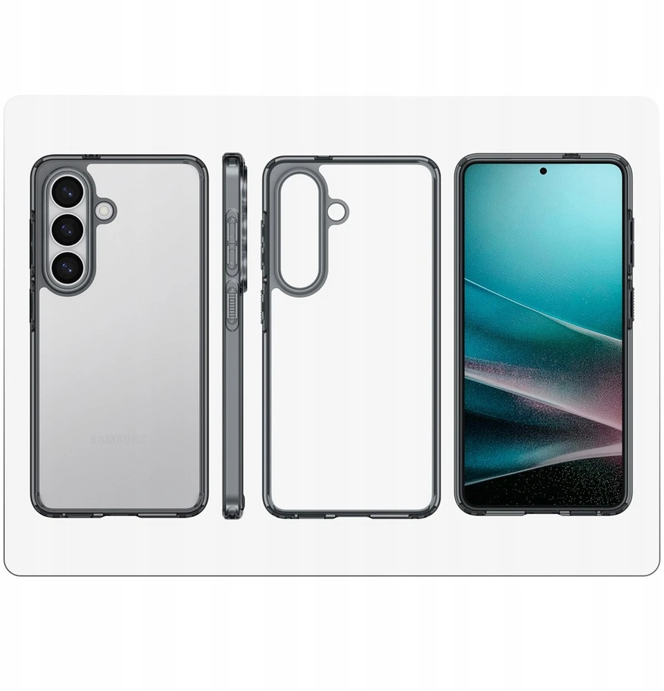 Spigen Ultra Hybrid dėklas skirtas Samsung Galaxy S26 – Semi-skaidrus