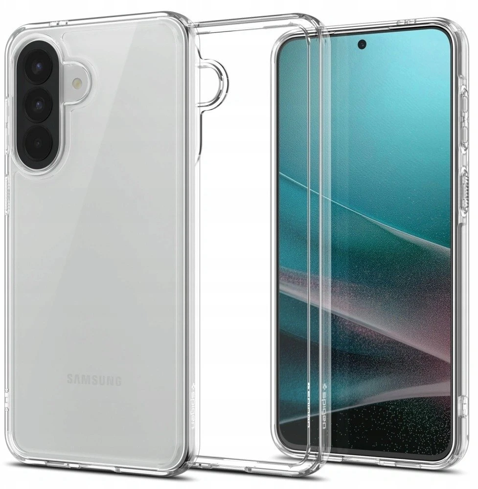 Dėklas „Spigen Ultra Hybrid Galaxy A57 5G“ krištolo skaidrumo