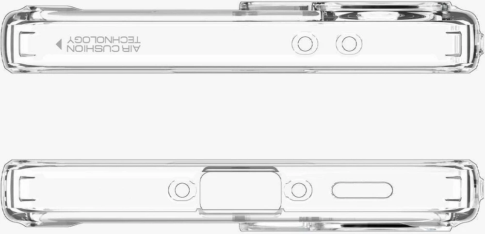 Dėklas „Spigen Ultra Hybrid Galaxy A37 5G“ krištolo skaidrumo