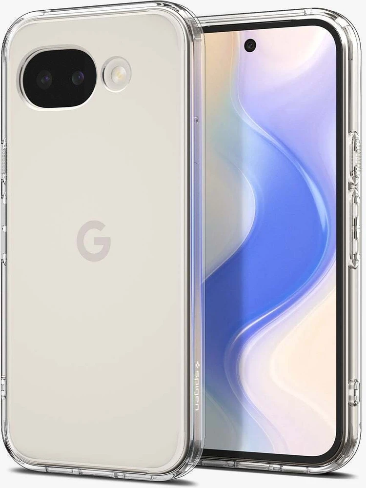Dėklas „Spigen Ultra Hybrid“ „Google Pixel 10A“ – krištolo skaidrumo
