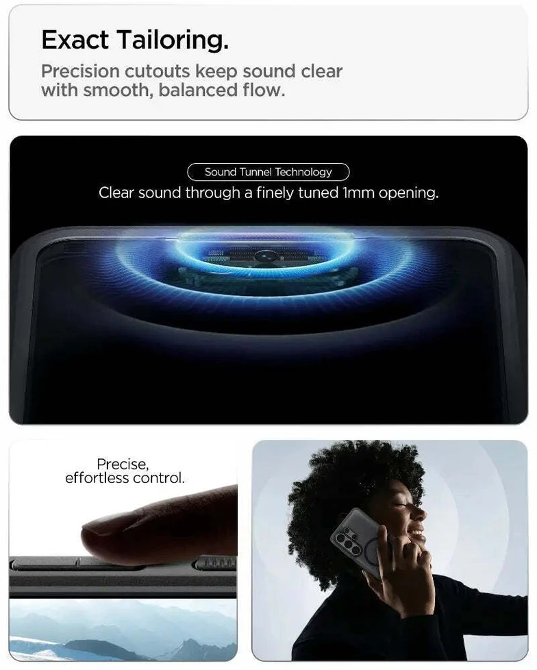 Dėklas Spigen Ultra Hybrid MagSafe, frost juodas - Samsung Galaxy S26 Ultra