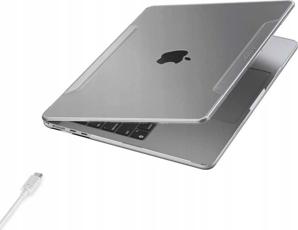 „Spigen Thin Fit“, krištolo skaidrumo – „Macbook Air 15“ M4/M3/M2“