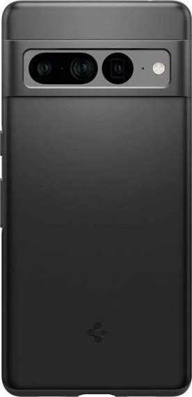 Spigen Thin Fit dėklas, skirtas Google Pixel 7 Pro, juodas