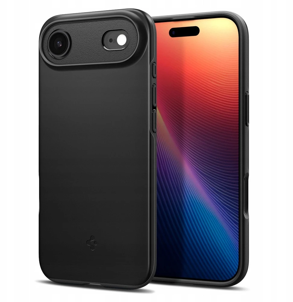 Spigen Thin Fit MagSafe dėklas skirtas Apple iPhone 17 Air – juodos spalvos