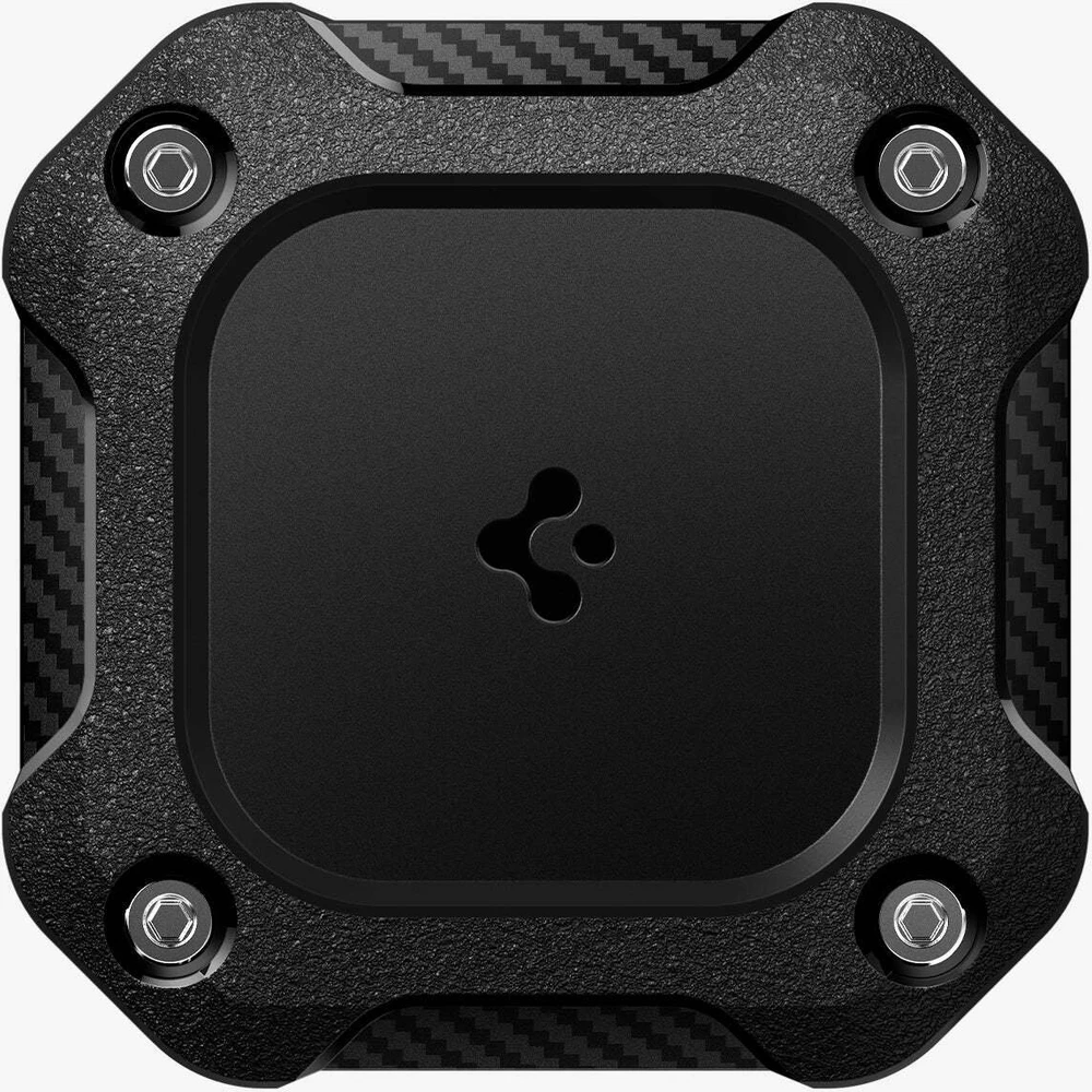 Dėklas Spigen Tough Armor IP 4 vnt. pakuotė, juodas - AirTag