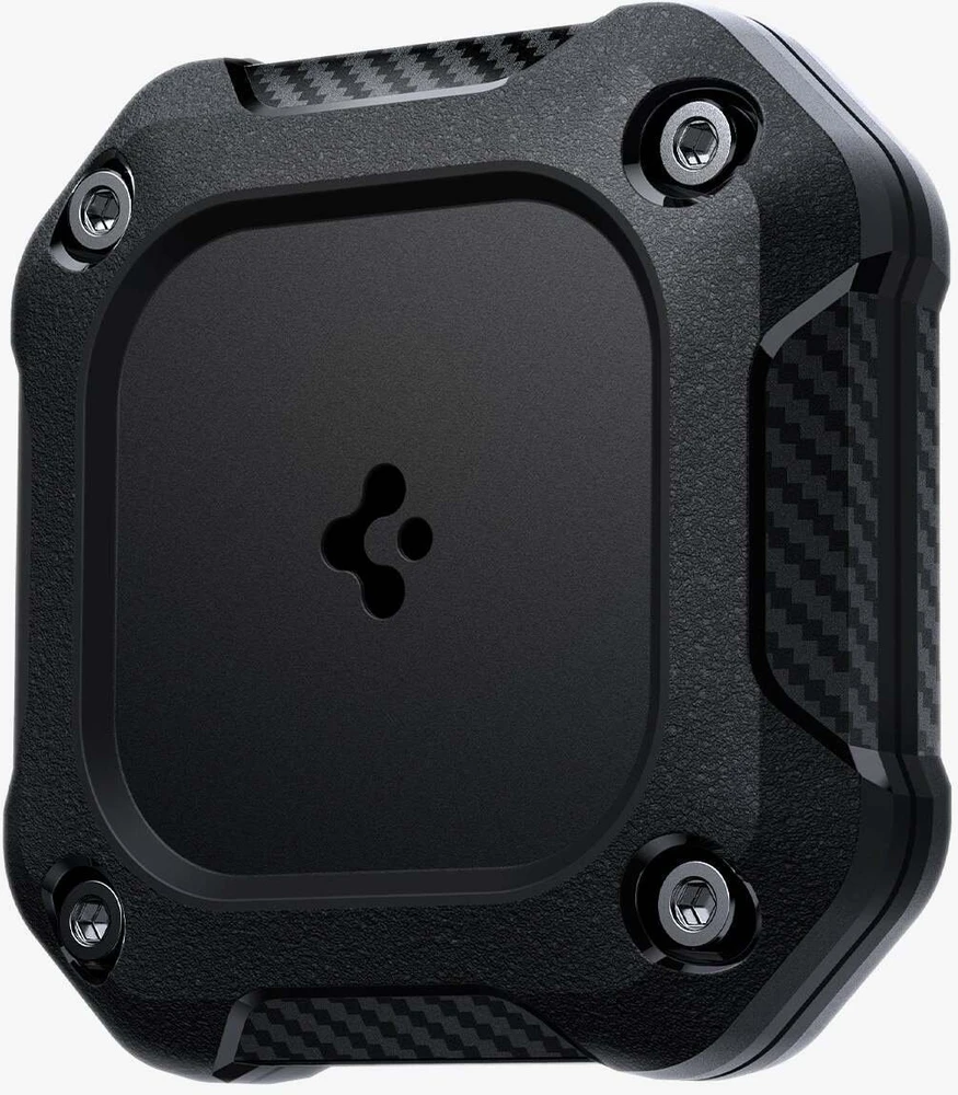Dėklas Spigen Tough Armor IP 4 vnt. pakuotė, juodas - AirTag