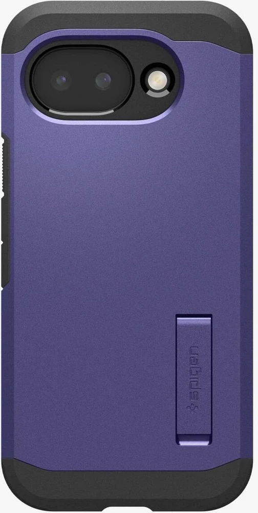 Dėklas Spigen „Tough Armor MagSafe“, pelenų violetinis – „Google Pixel 10a“