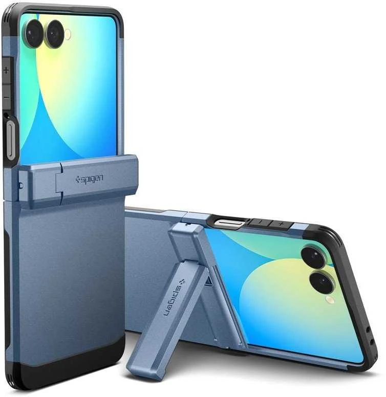 Dėklas Spigen Tough Armor Pro MagSafe, sierra mėlynas - Samsung Galaxy Z Flip7