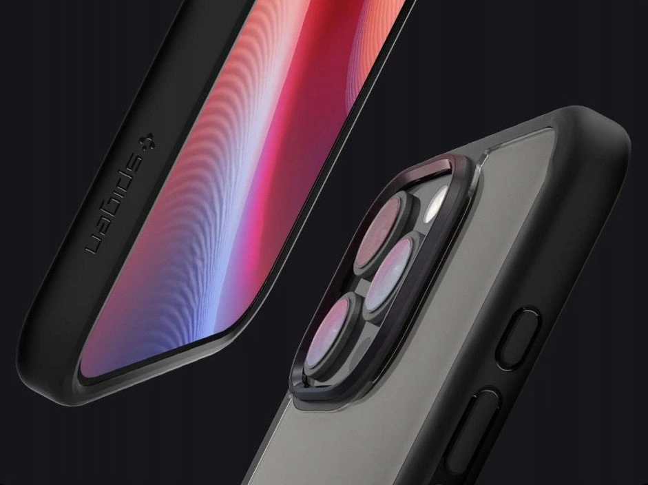Dėklas Spigen Ultra Hybrid, matte juodas - iPhone Air