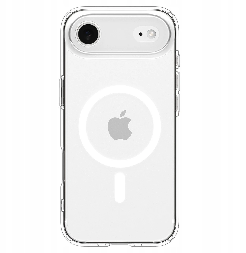 Spigen Ultra Hybrid MagSafe dėklas skirtas Apple iPhone 17 Air – skaidrus and baltos spalvos