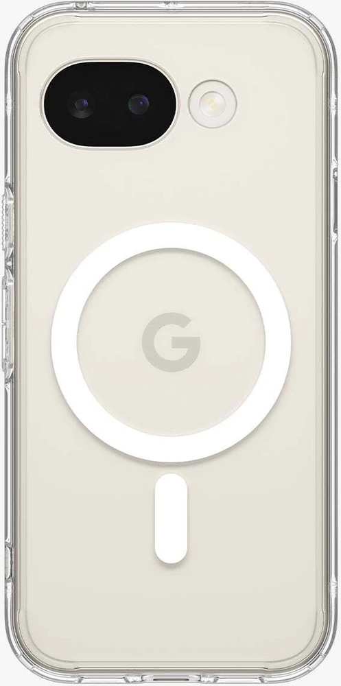 Dėklas Spigen Ultra Hybrid MagSafe, clear baltas - Google Pixel 10a