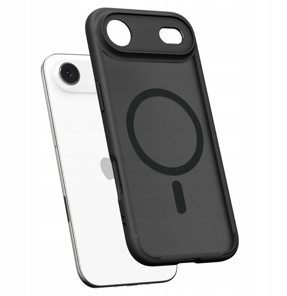 Spigen Ultra Hybrid MagSafe dėklas skirtas Apple iPhone 17 Air – juodos spalvos