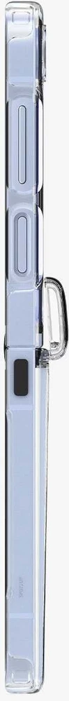 Dėklas Spigen Ultra Hybrid Pro MagSafe, skaidrus baltas - Samsung Galaxy Z Flip7 FE/Flip 6