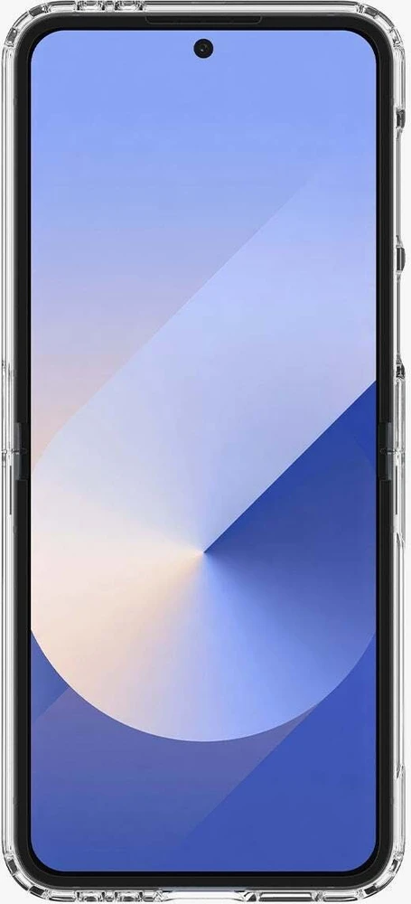 Dėklas Spigen Ultra Hybrid Pro MagSafe, skaidrus baltas - Samsung Galaxy Z Flip7 FE/Flip 6