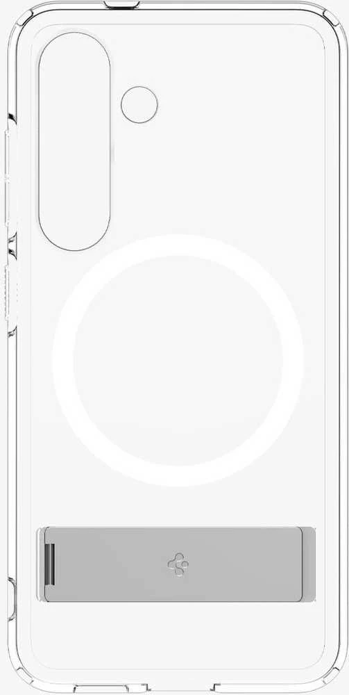 Dėklas Spigen Ultra Hybrid S MagSafe, skaidriai baltas - Samsung Galaxy S25
