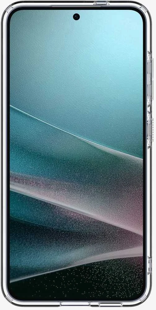 Dėklas Spigen Ultra Hybrid S MagSafe, skaidriai baltas - Samsung Galaxy S25