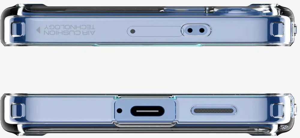Dėklas Spigen Ultra Hybrid S MagSafe, skaidriai baltas - Samsung Galaxy S25