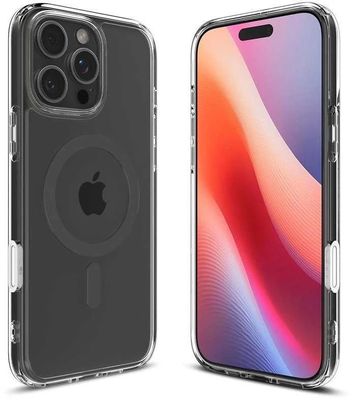 Dėklas Spigen „Ultra Hybrid T MagSafe“, grafito spalvos – „iPhone 16 Pro Max“