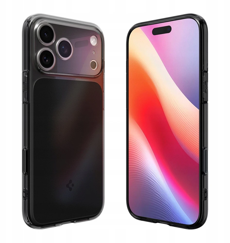 Spigen Ultra Hybrid „T” MagSafe dėklas skirtas Apple iPhone 17 Pro – matinis juodos spalvos