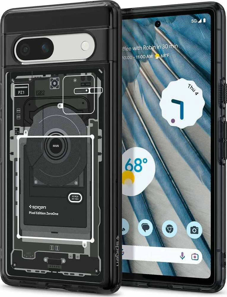 Dėklas Spigen Ultra Hybrid, zero one - Google Pixel 7a