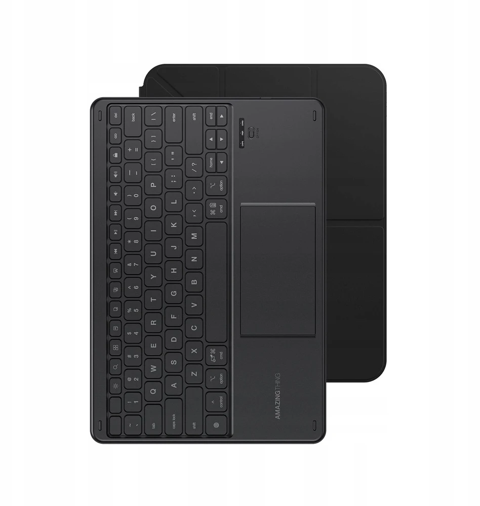 AMAZINGTHING Minimal Case Keylite Combo do iPad 11" 2022/2025 - juoda