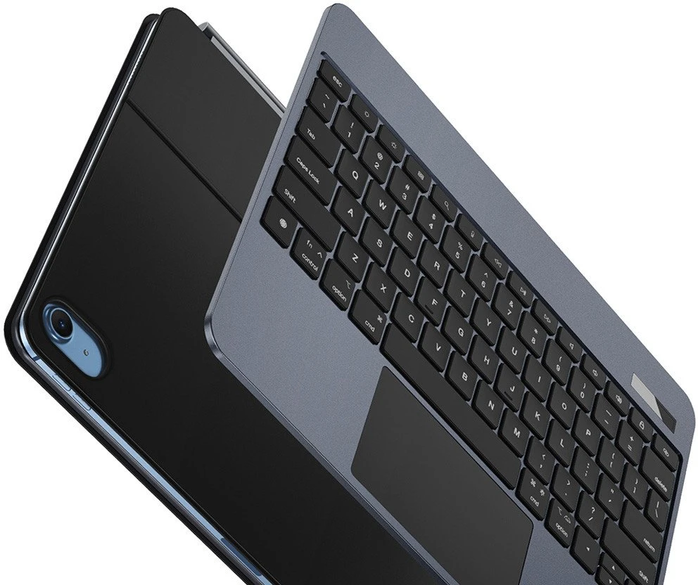 Dėklas su klaviatūra Dux Ducis (MK series) skirtas Apple iPad 10″ (2022) Apple iPad 11″ (2025) – juodos spalvos