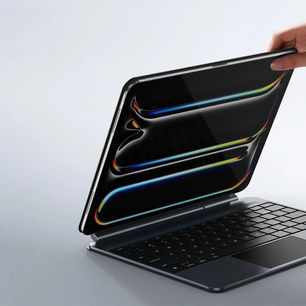 Dėklas su klaviatūra Dux Ducis (MK series) skirtas Apple iPad Pro 11″ (2024) – juodos spalvos