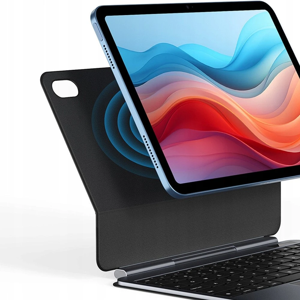 Dėklas su klaviatūra Dux Ducis (MK series) skirtas Apple iPad 10″ (2022) Apple iPad 11″ (2025) – juodos spalvos