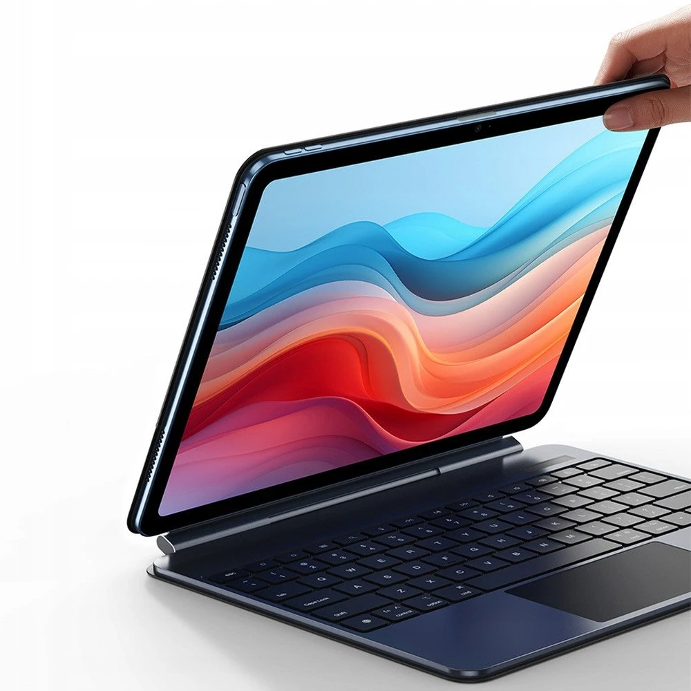Dėklas su klaviatūra Dux Ducis (MK series) skirtas Apple iPad 10″ (2022) Apple iPad 11″ (2025) – juodos spalvos