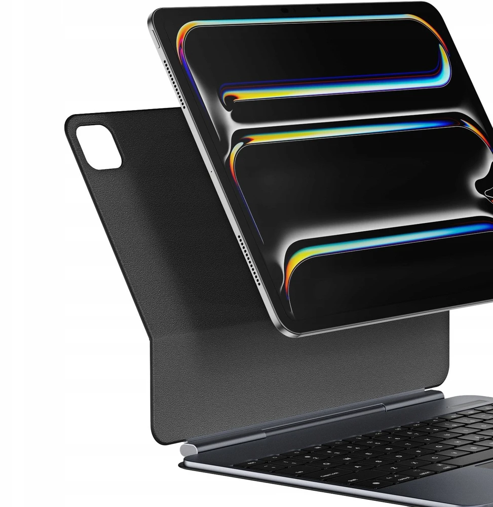 Dėklas su klaviatūra Dux Ducis (MK series) skirtas Apple iPad Pro 13″ (2024) – juodos spalvos