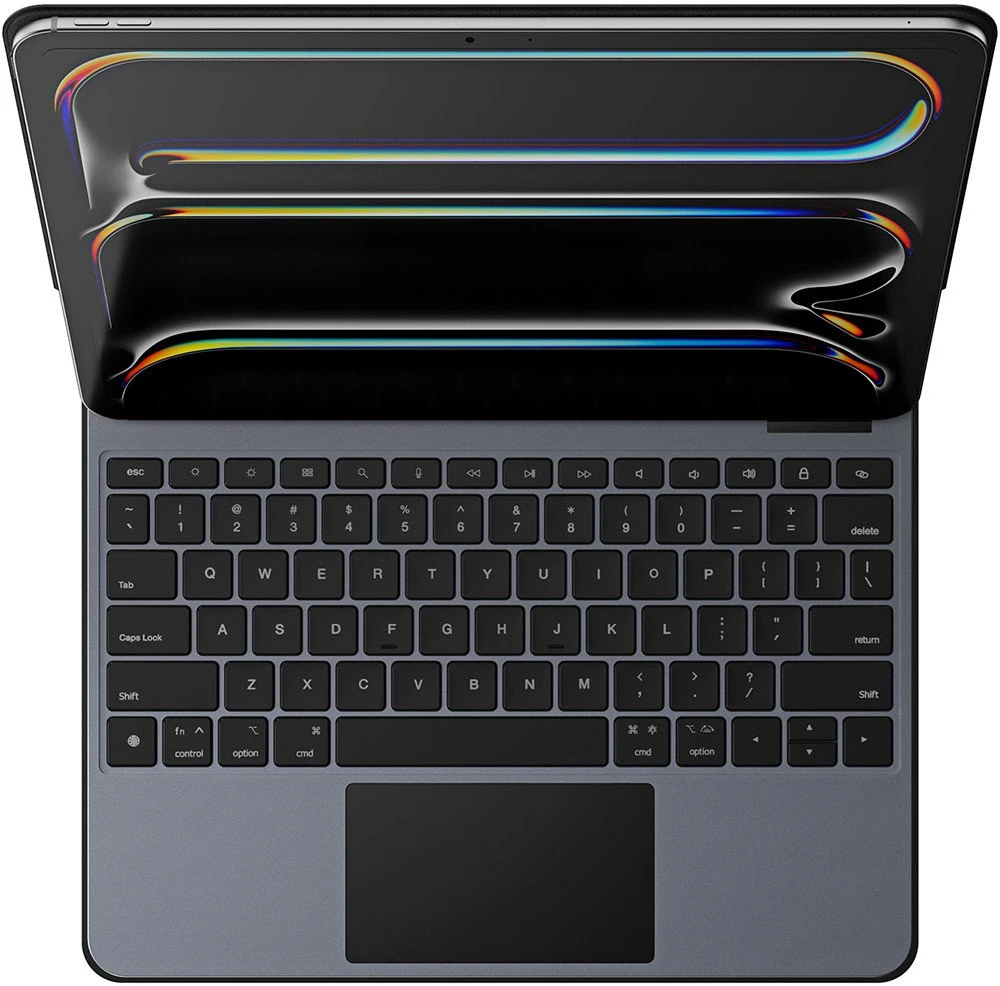 Dėklas su klaviatūra Dux Ducis (MK series) skirtas Apple iPad Pro 13″ (2024) – juodos spalvos