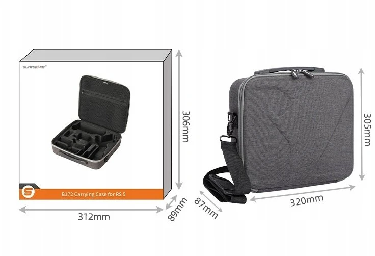 Dėklas SunnyLife Dėklas Dėklas Futerał Walizka Case Osłona Krepšys Na Gimbal Dji Rs 5 Rs Rs5 / Ro-b172-d