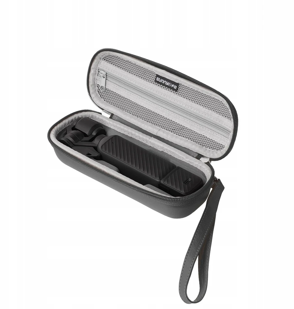 Dėklas SunnyLife Futerał Dėklas Dėklas Walizka Do Dji Osmo Pocket 4 / 3 wodoodporne / Op4-b205-d / juoda (SB12284)