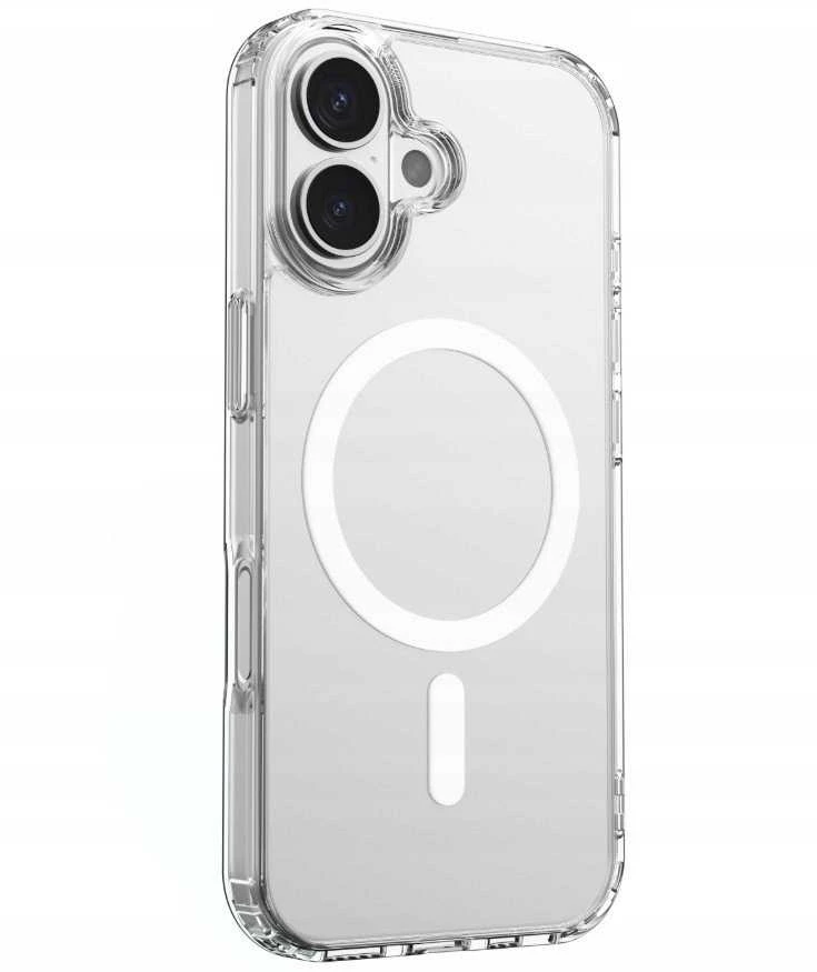 „Swissten Clear Jelly Magstick“ dėklas, skirtas „Apple iPhone Air“ – permatomas