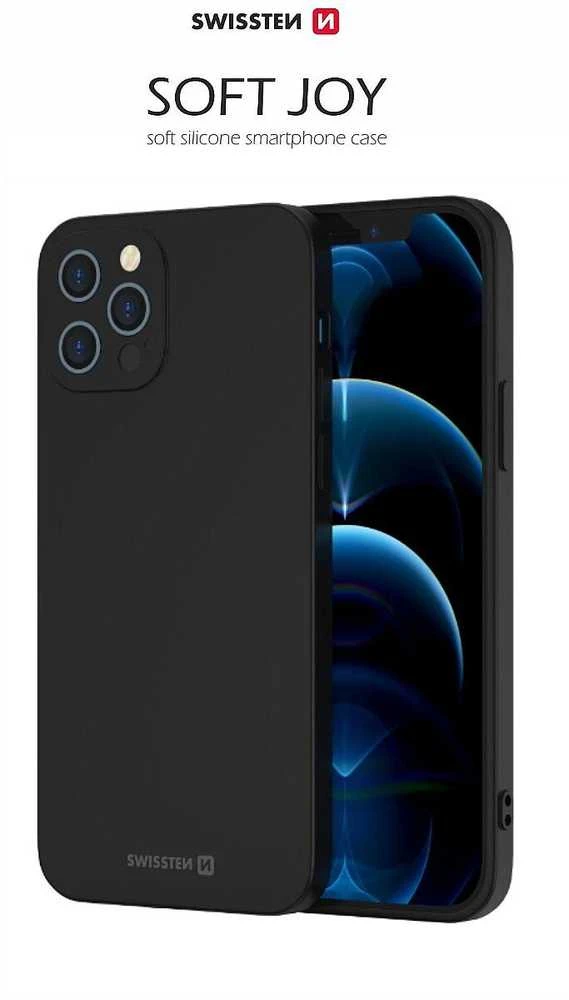 Swissten „Soft Joy“ dėklas „Xiaomi Redmi Note 13 Pro 4G“, juodas