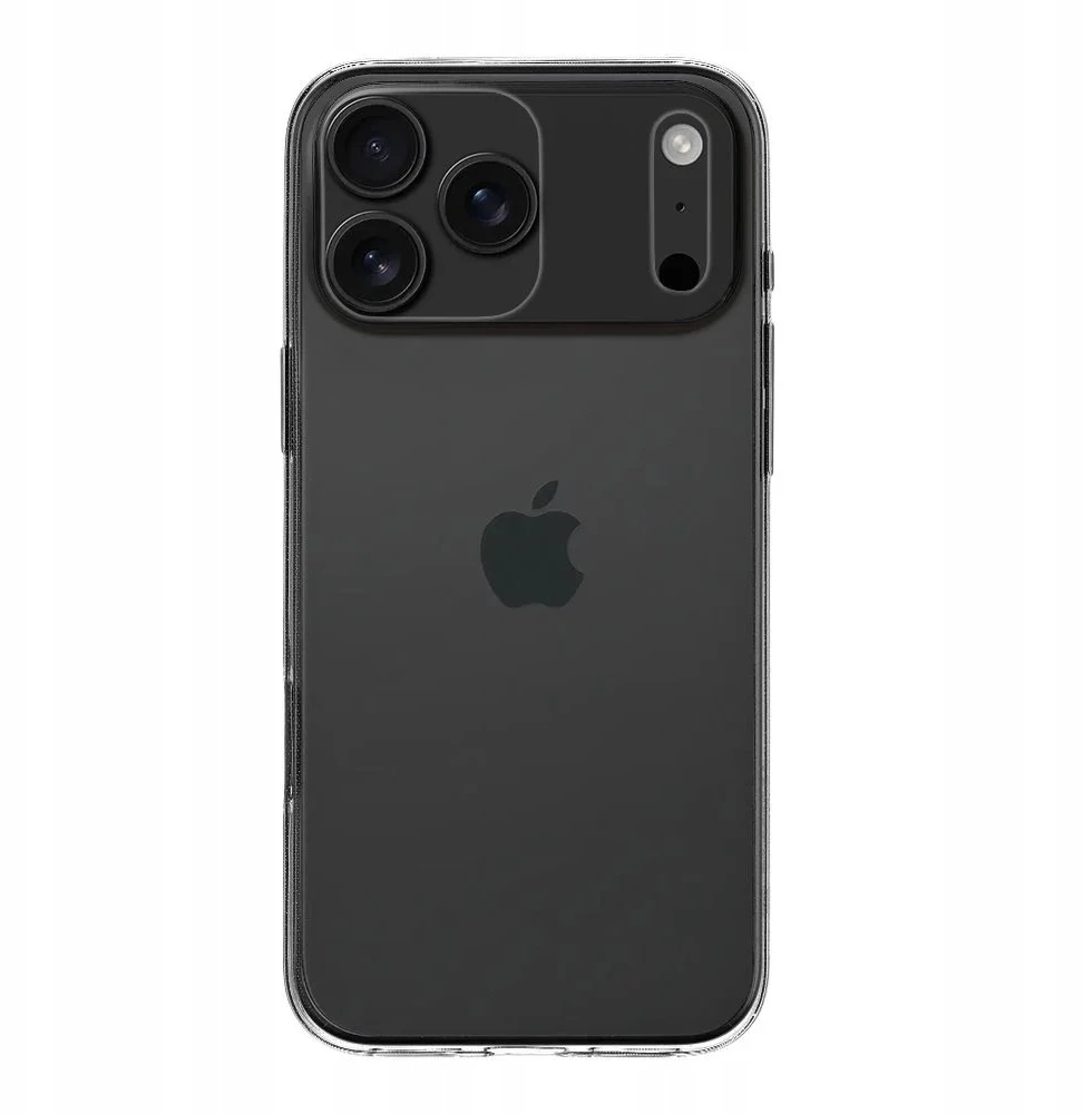 Tactical TPU dėklas skirtas Apple iPhone 17 Pro Max skaidrus
